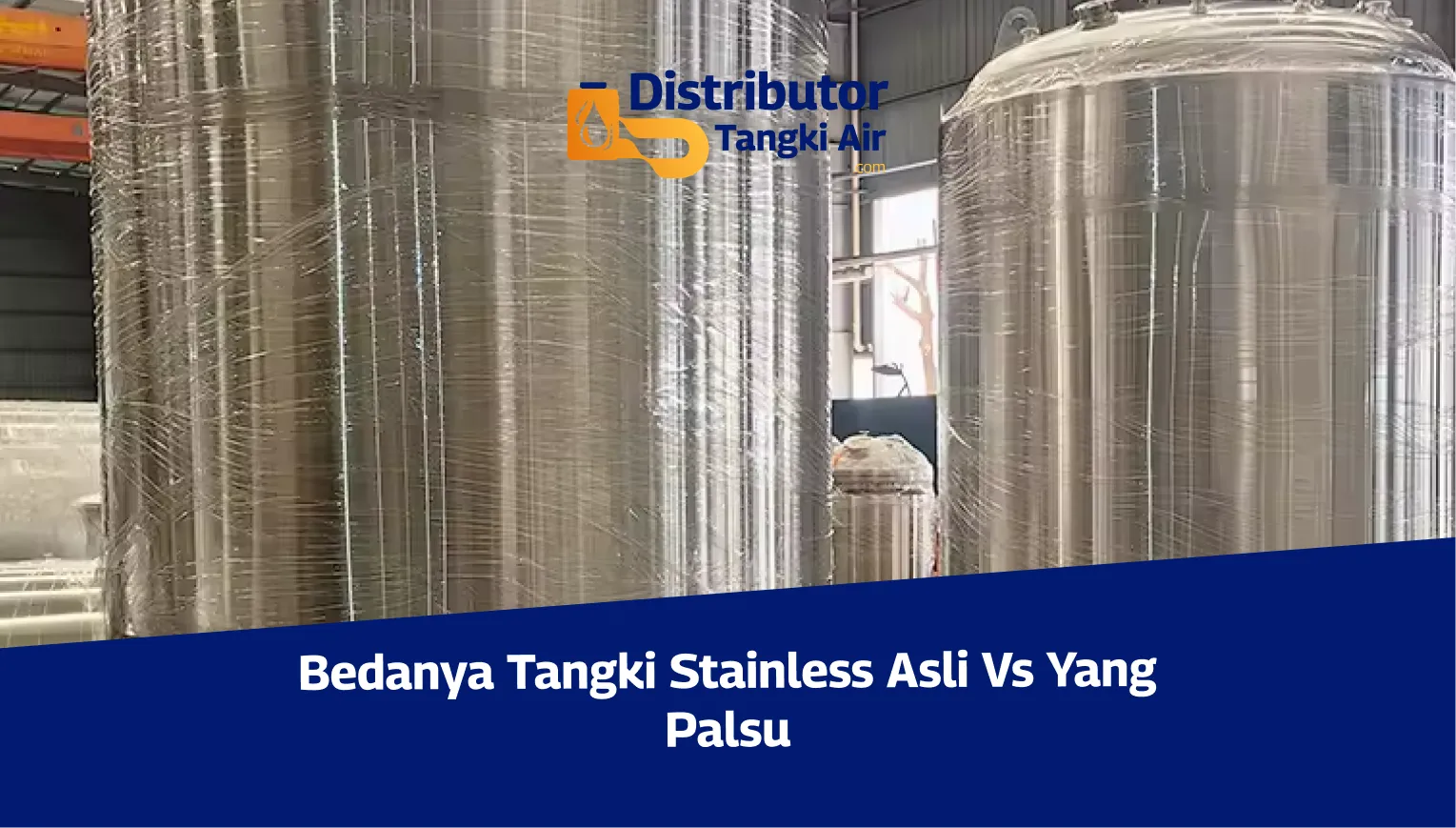 Bedanya Tangki Stainless Asli vs yang Palsu