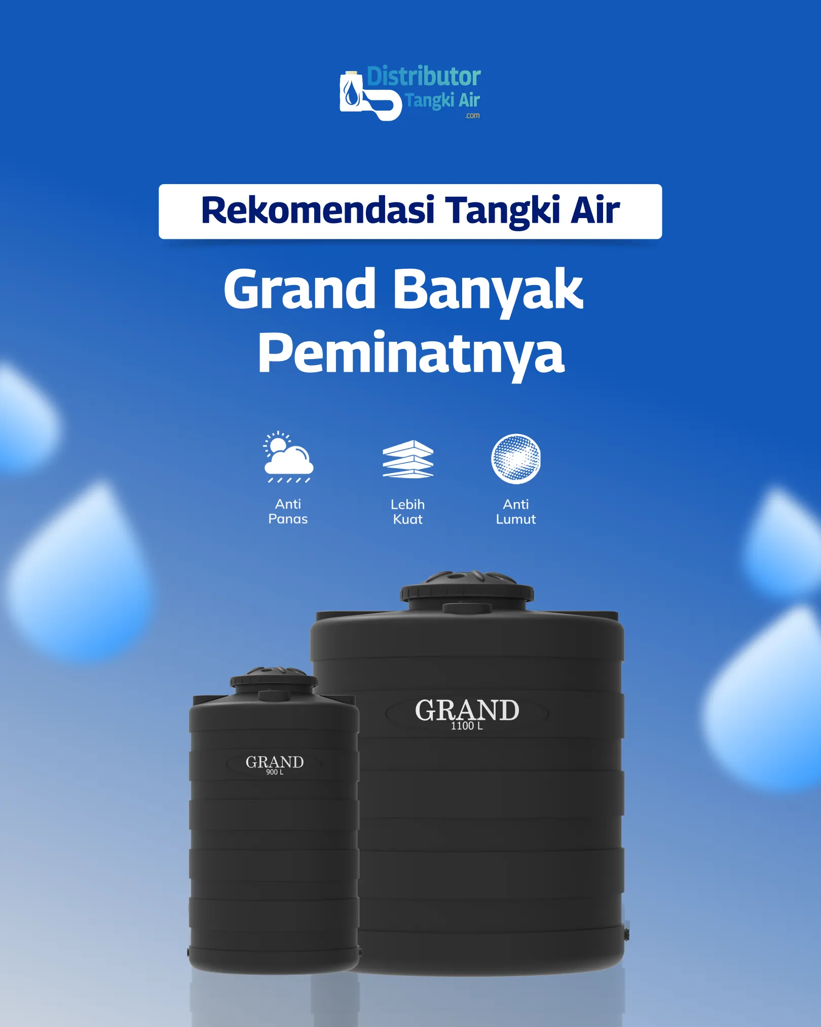 Rekomendasi Tangki Air Grand Banyak Peminatnya