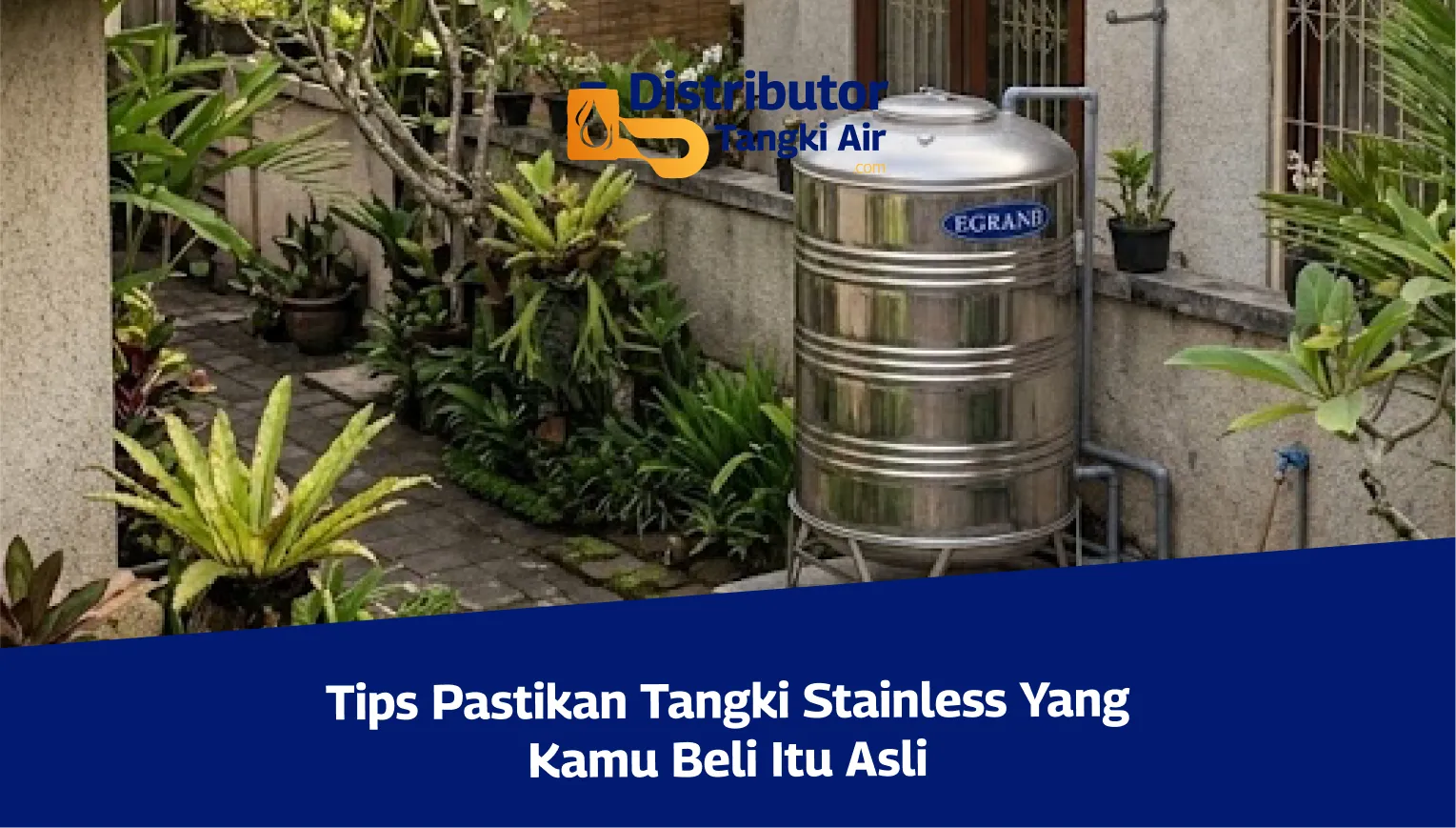 Tips Pastikan Tangki Stainless yang Kamu Beli Itu Asli